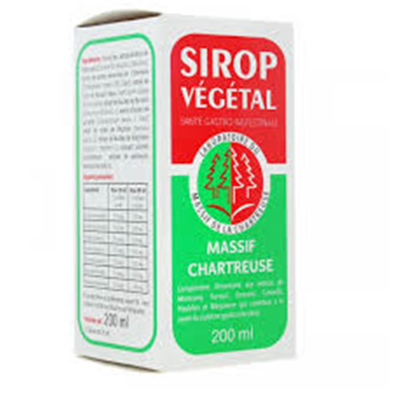 Sirop végétal - 200 ml - MASSIF CHARTREUSE