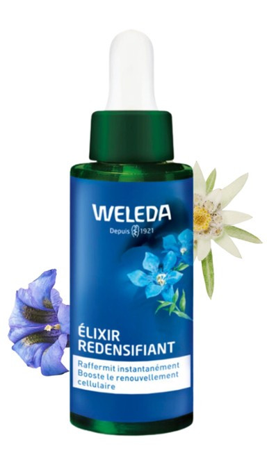 Elixir redensifiante - Gentiane bleue et edelweiss - 30 ml - WELEDA