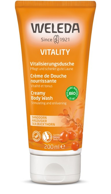 Crème de douche Vitality - Argousier - 200 ml - WELEDA