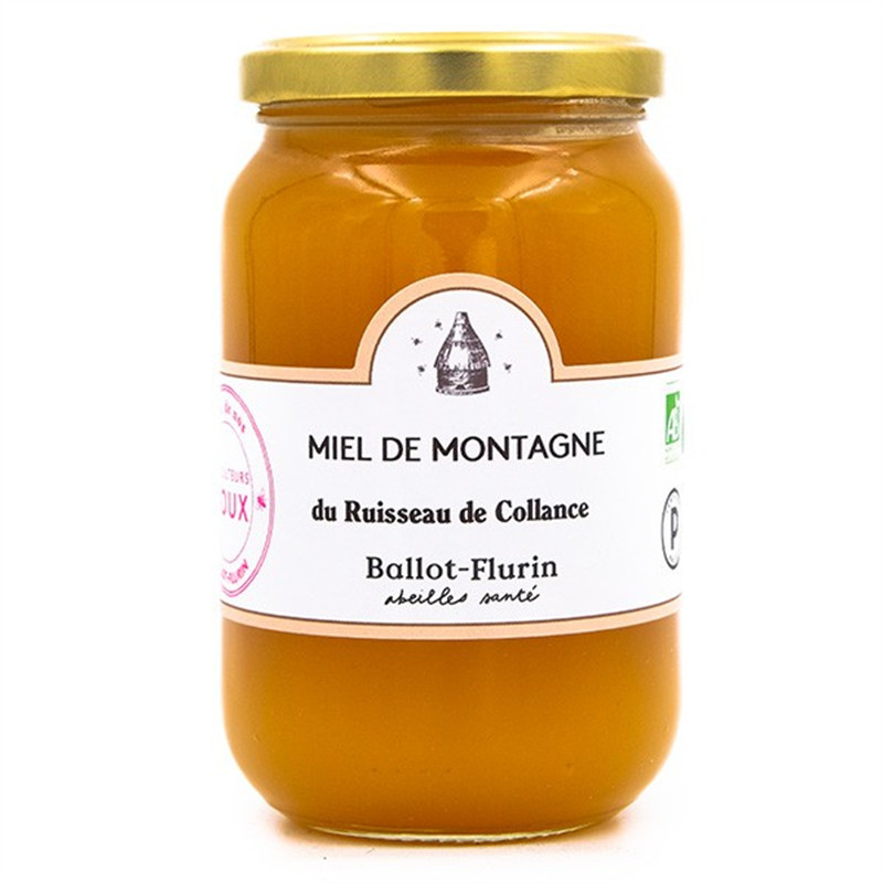 Miel de montagne des Pyrénées - 125 g - BALLOT-FLURIN