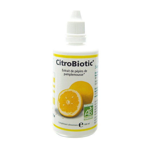 Citrobiotic Extrait de Pépins de Pamplemousse - 100 ml - CITROBIOTIC