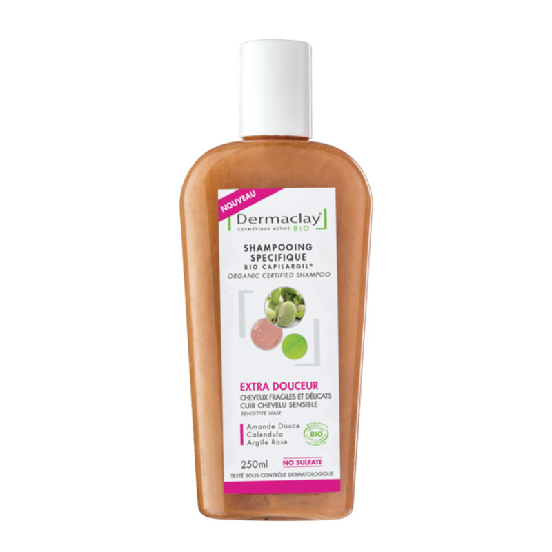 Shampooing BIO extra douceur - 250 ml - DERMACLAY