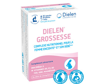 DIELEN GROSSESSE - 30 gélules + 30 capsules - DIELEN