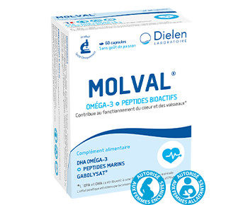 MOLVAL - 120 capsules - DIELEN