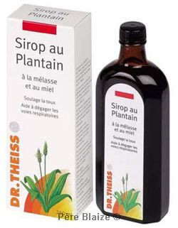 Sirop au Plantain - 250 ml - JARDIN D'HERBES DE MARIA - DR THEISS