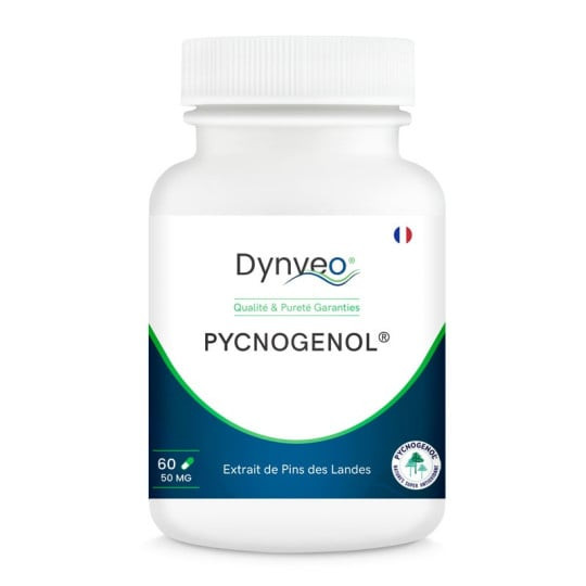 Pycnogenol - Français et 70% OPC - 100 mg - 60 gélules - DYNVEO