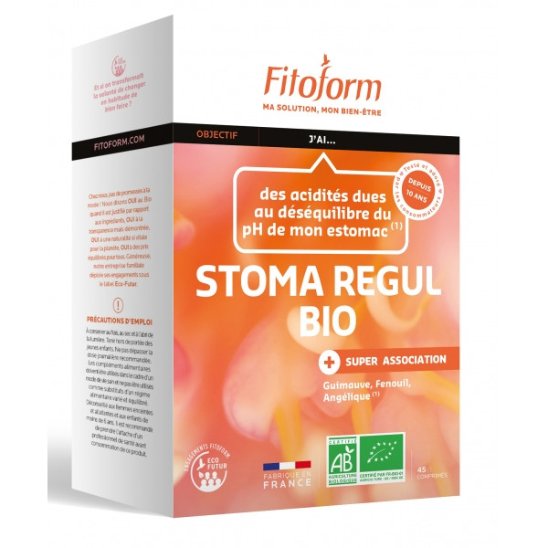 Stoma-régul BIO - 45 comprimés - FITOFORM