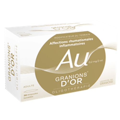 Granions d'Or  - 30 ampoules- GRANIONS