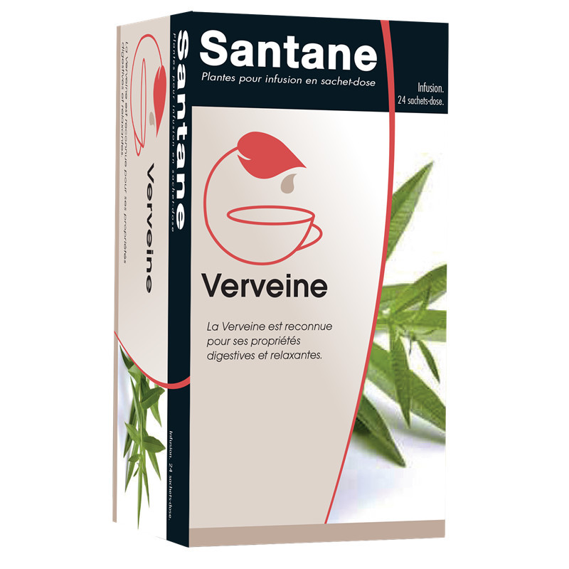 Tisane Verveine - 24 sachets (1,5 g) - SANTANE - IPHYM