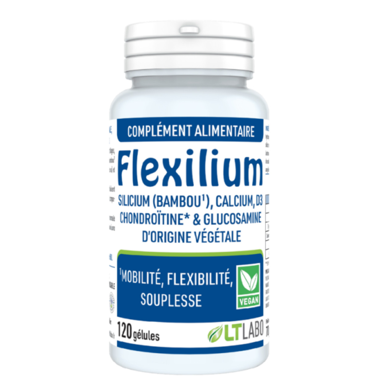 Flexilium vegan - 120 gélules - LT LABO