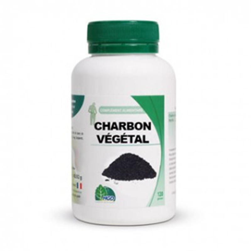 Charbon végétal - 120 gélules - MGD