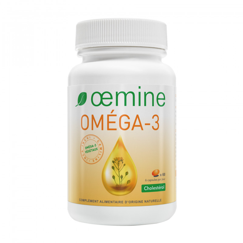 Oméga-3 végétaux - 60 capsules - OEMINE