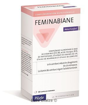 Feminabiane meno'confort - 30 comprimés - PILEJE