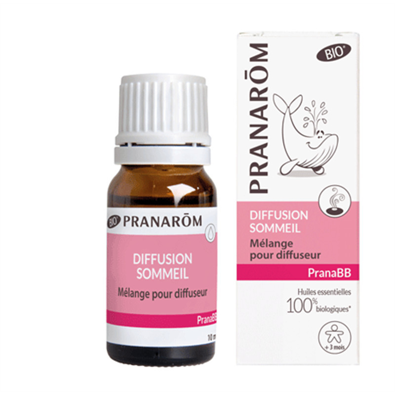 PranaBB - Diffusion Sommeil BIO - Mélange pour diffuseur - 10 ml - PRANAROM