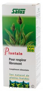 Plantain - Suc de plantes fraîches - 200 ml - SALUS