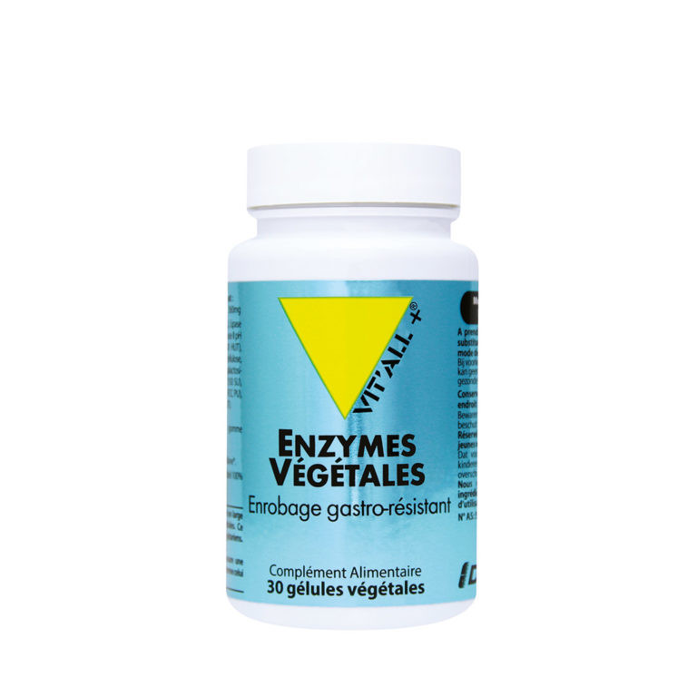 Enzymes végétales - 30 capsules - VIT'ALL+