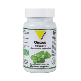 Huile d'origan BIO 45 mg - 60 gélules - VIT'ALL+