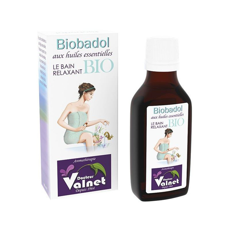 Biobadol, le bain santé relaxant BIO - 50 ml - DR VALNET