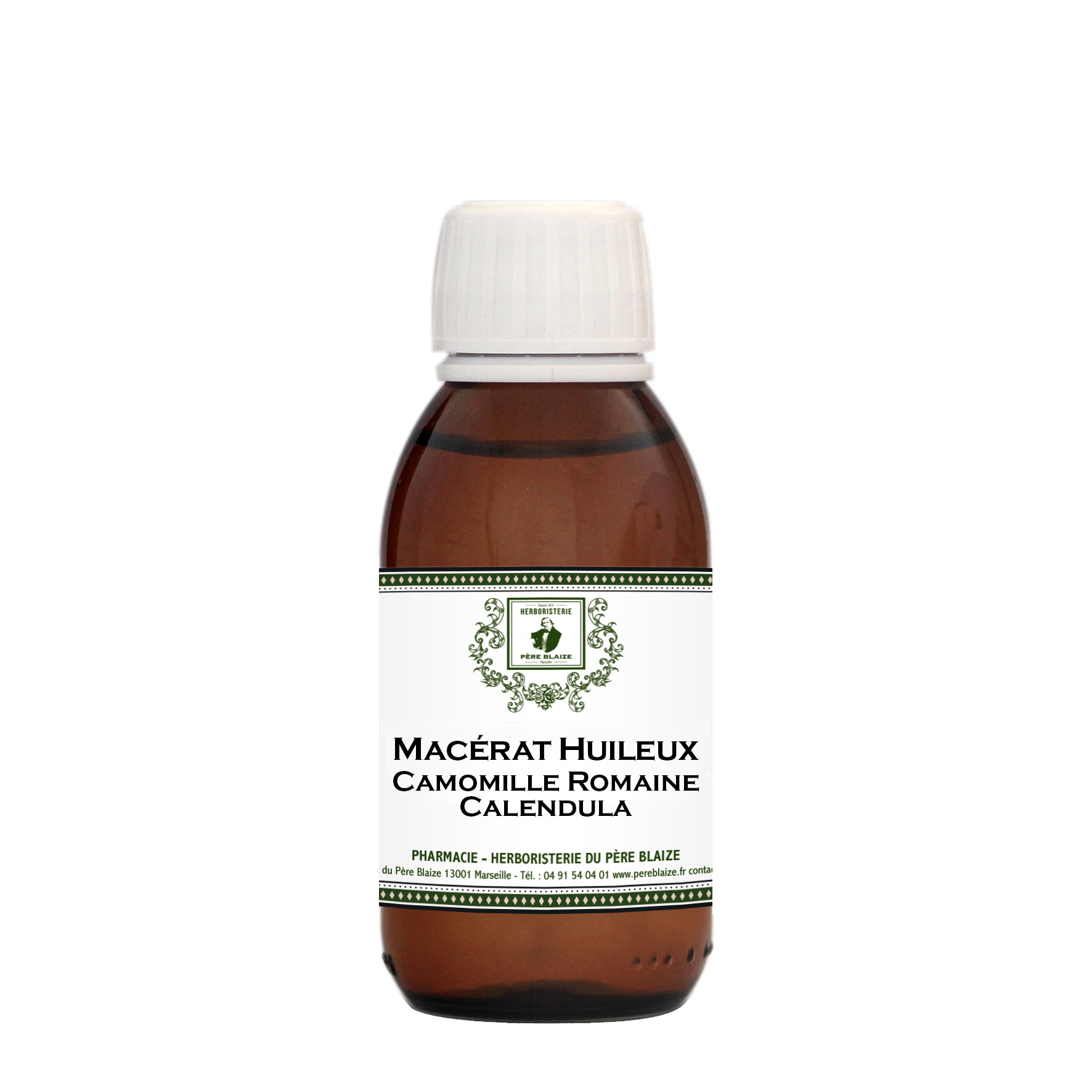 Macérât huileux Camomille Calendula BIO (HV) - 125 ml - PÈRE BLAIZE