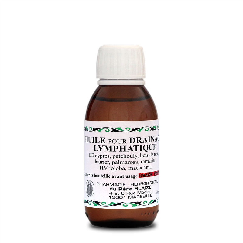 Huile de massage drainage lymphatique - 60 ml - PÈRE BLAIZE