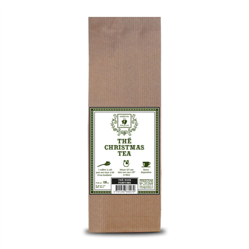 Thé noir parfumé "Christmas Tea" - 100 g - PÈRE BLAIZE