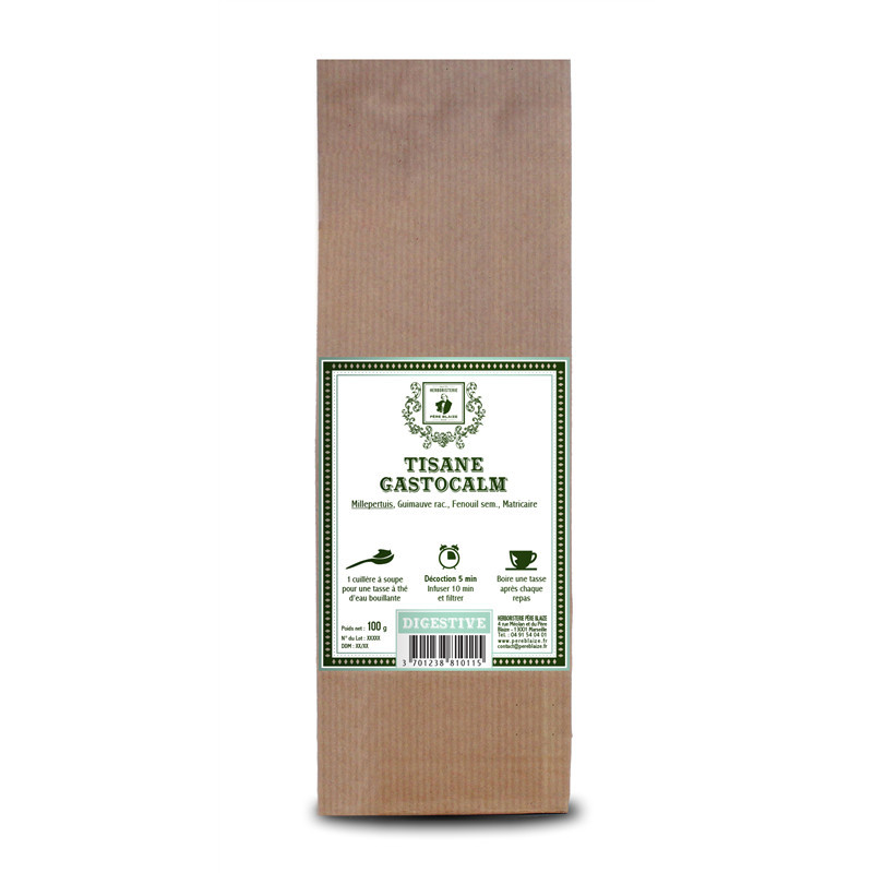 Tisane Gastocalm sans réglisse avec millepertuis - 200 g - PÈRE BLAIZE