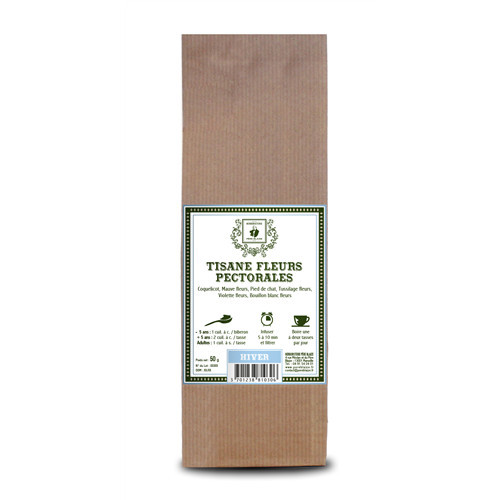 Tisane Fleurs pectorales - 50 g - PÈRE BLAIZE