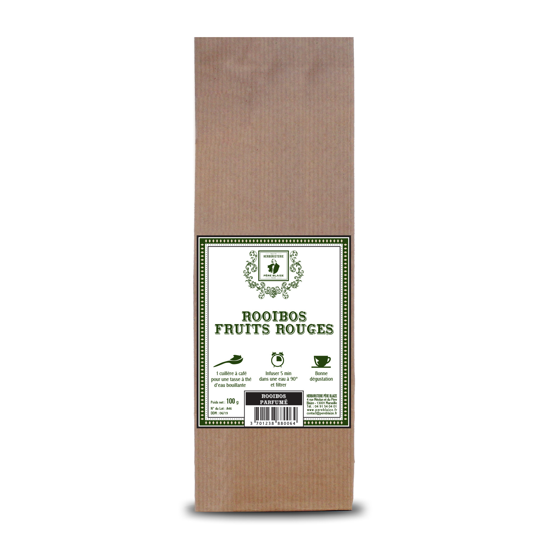 Rooibos Fruits Rouges - 100 g - PÈRE BLAIZE