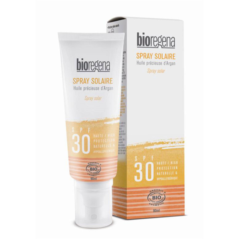 Spray solaire BIO SPF 30 - 90 ml - BIOREGENA