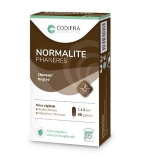 Normalite Phaneres - 60 gélules - CODIFRA