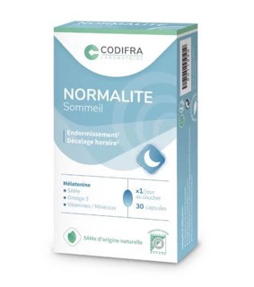 Normalite sommeil - 30 capsules - CODIFRA