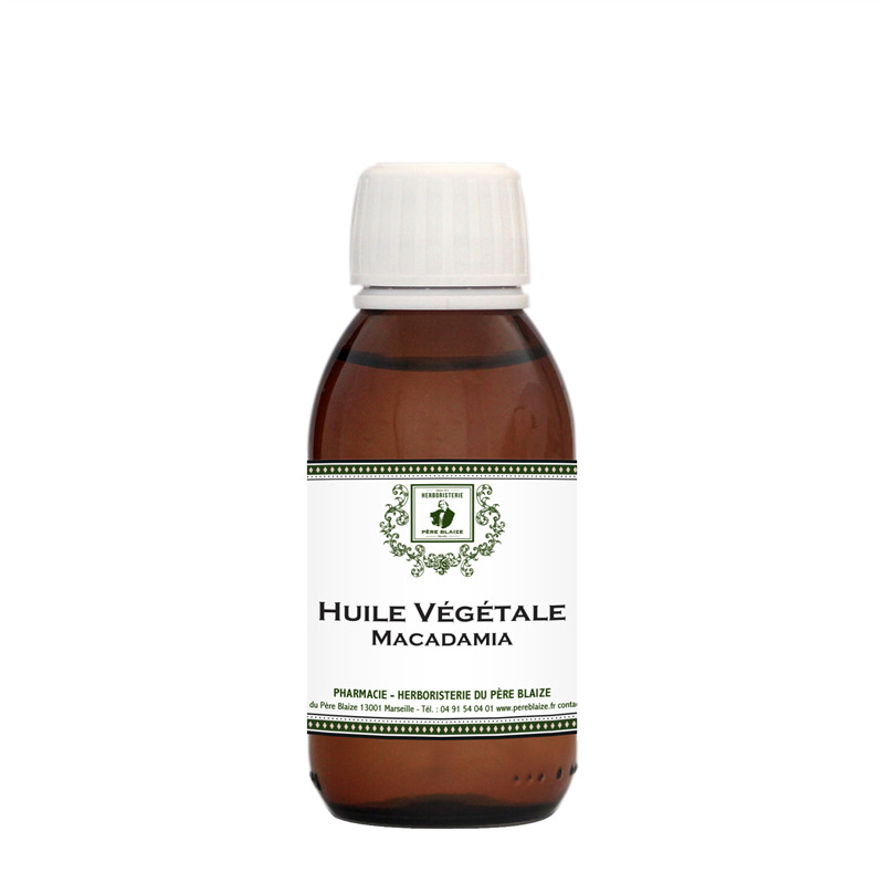 Huile végétale Macadamia BIO - 60 ml - PÈRE BLAIZE