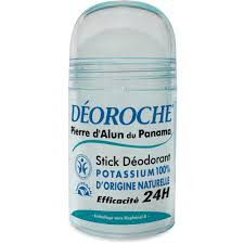 Déodorant stick 100 % Pierre d'Alun du Panama - 120 g - DÉOROCHE