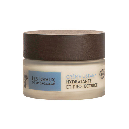 Crème Oseana hydratante & Protectrice  BIO - Visage et Cou - 50 ml - LES JOYAUX DE MADAGASCAR