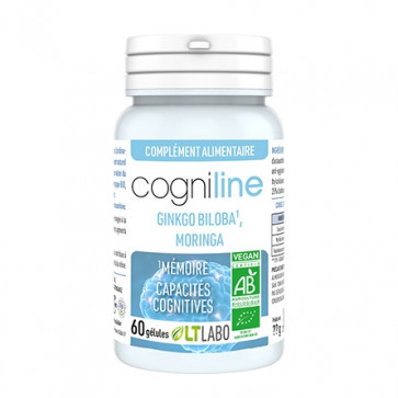 Cogniline BIO - 60 gélules - LT LABO