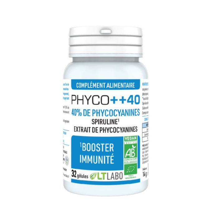 PHYCO++40 BIO - 32 gélules - LT LABO