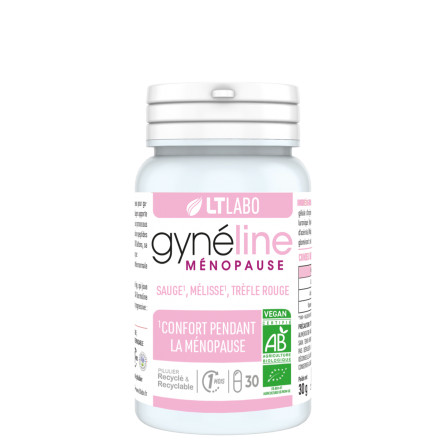 Gyneline menopause BIO - 30 gélules - LT LABO