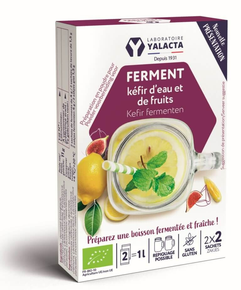 Ferment pour Kefir fruit - 4 g - YALACTA