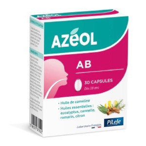 Azéol AB - 30 capsules - PILEJE