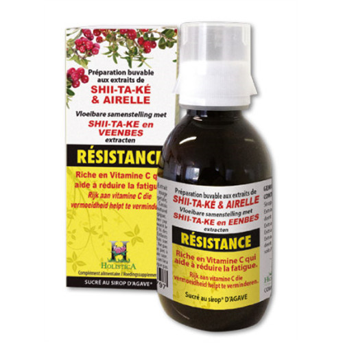 Préparation buvable résistance Shii-ta-ké - 150 ml - HOLISTICA