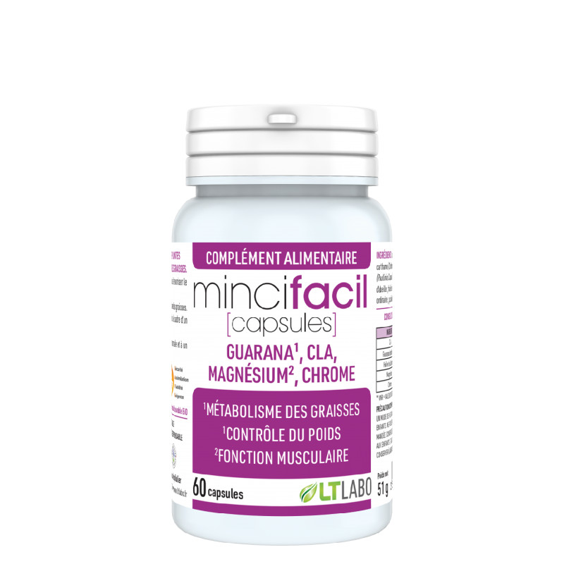 Mincifacil BIO - 30 capsules - LT LABO