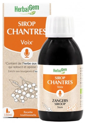 Sirop Chantres Bio - 150 ml - HERBALGEM