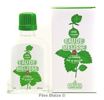 Eaux de Mélisse - Flacon de poche - 4 cl - EAUX DE CARMES