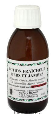 Lotion fraîcheur pieds et jambes - 150 ml - PÈRE BLAIZE