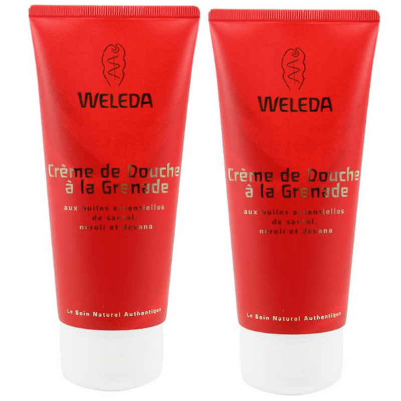 Crème de douche Duo - Grenade - 2 x 200 ml - WELEDA