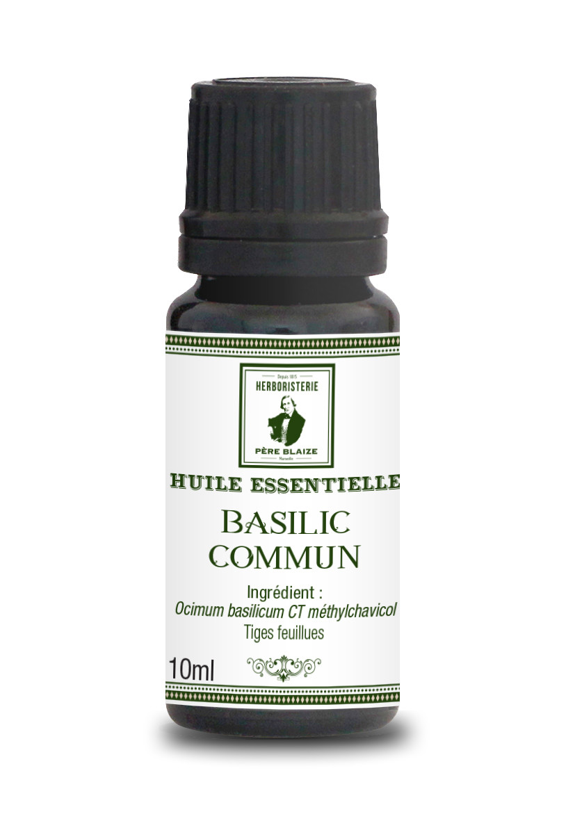 Huile Essentielle Basilic méthyl chavicol BIO - 10 ml - PÈRE BLAIZE