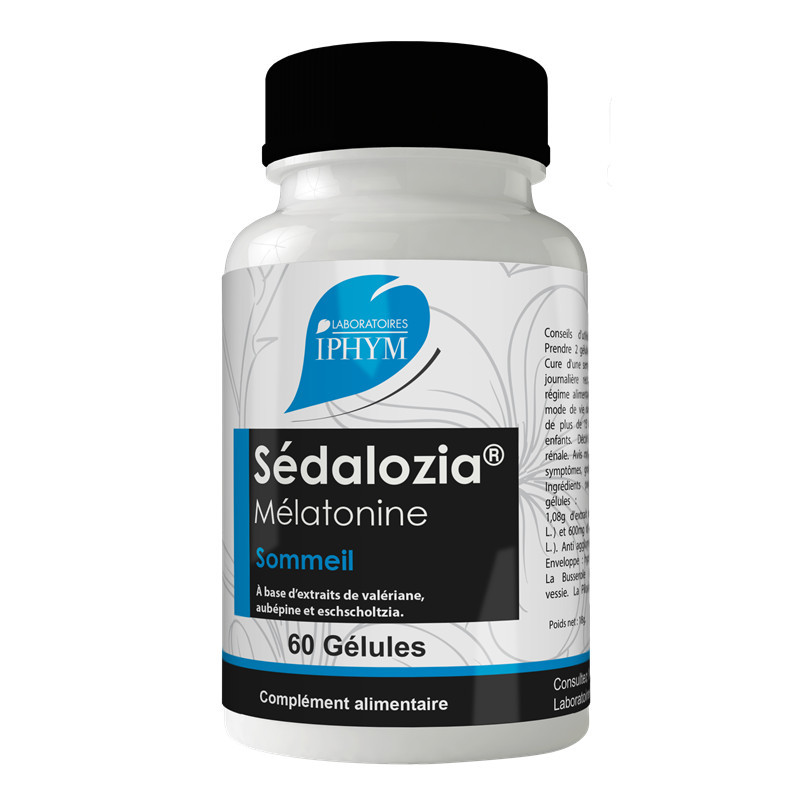 Sédalozia / mélatonine 260 mg - 60 gélules - IPHYM