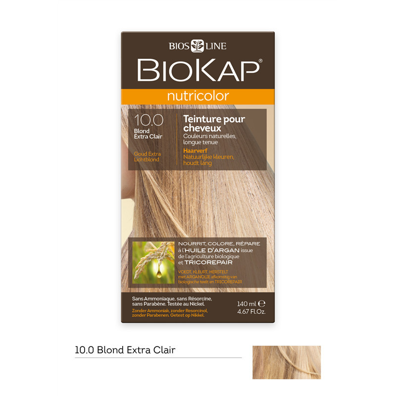 Nutricolor - Blond extra clair 10.0 - 140 ml - BIOKAP