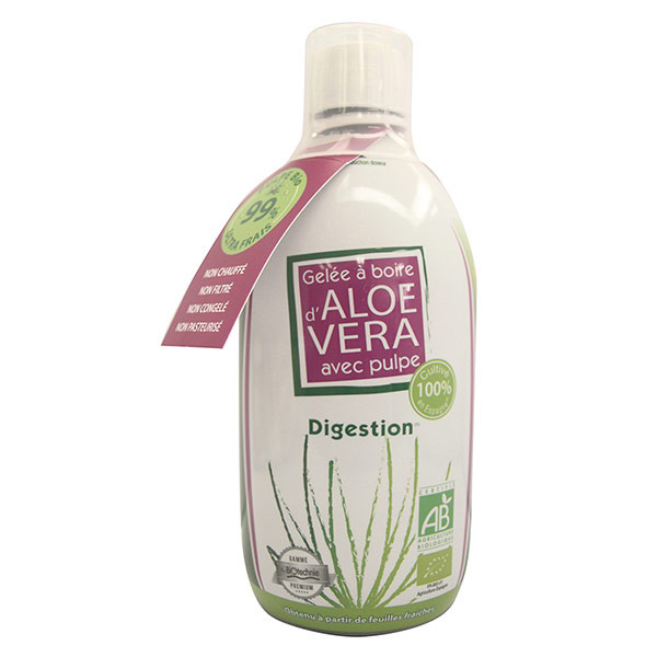 Gelée à boire d'Aloé vera BIO - 500 ml - BIOTECHNIE