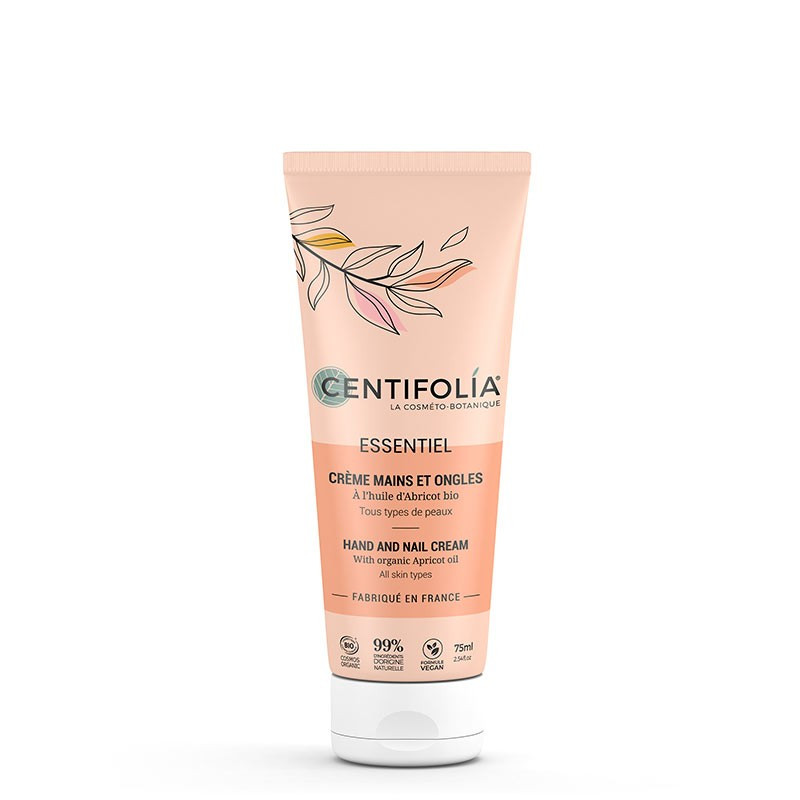 Crème mains et ongles Essentiel - Tube 75 ml - CENTIFOLIA